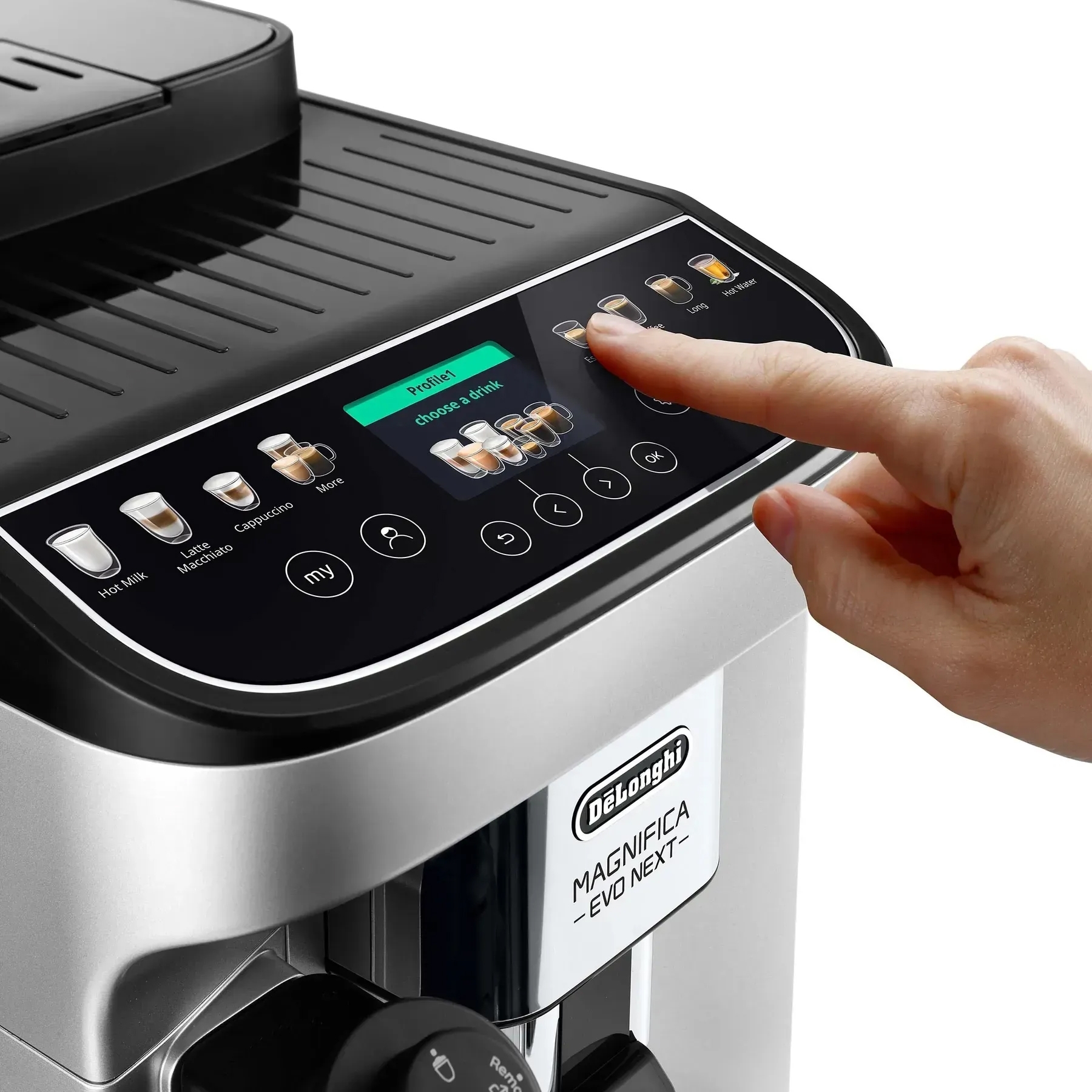 Кавомашина Delonghi Magnifica Evo Next ECAM310.80SBфото