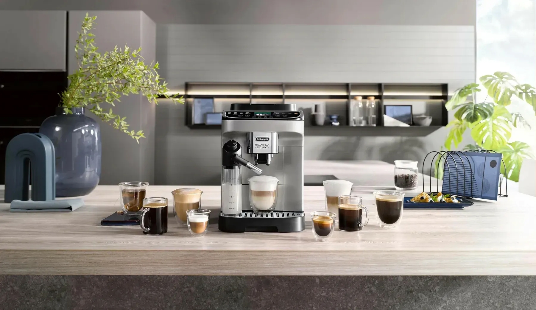 Кавомашина Delonghi Magnifica Evo Next ECAM310.80SBфото