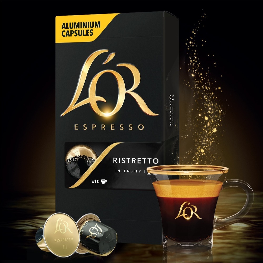 Кофе L`OR капсулы Espresso Ristretto, 100% арабика, 10чашки, Nespresso фото 10