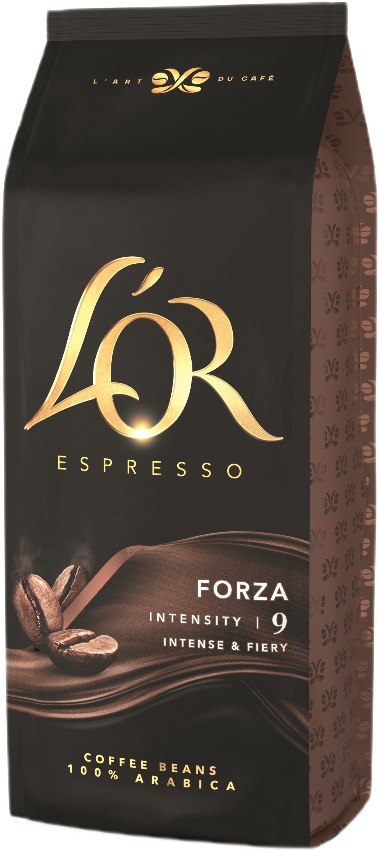 Кофе L`OR зерна Espresso Forza, 1000гр, 100% арабика фото 2