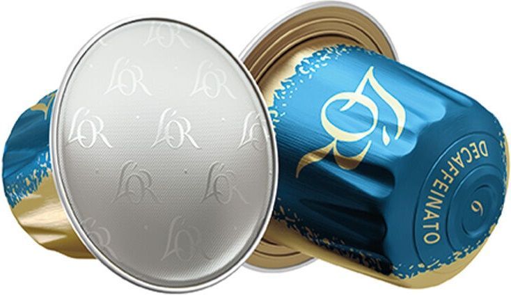 Кофе L`OR капсулы Espresso Decaffeinato, 100% арабика, 10шт, Nespresso, без кофеина фото