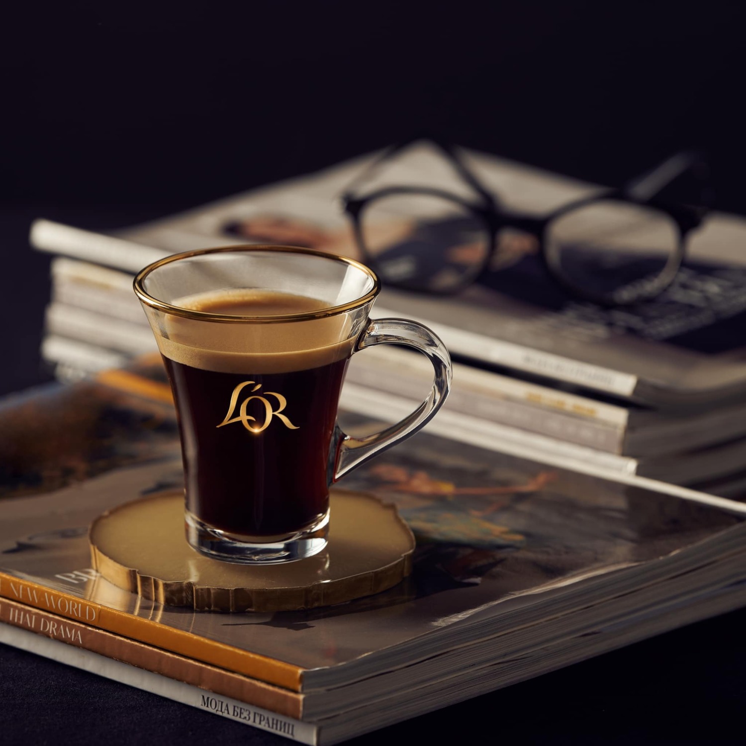 Кофе L`OR зерна Crema Absolute Classic, 500г, купаж арабика/робуста фото