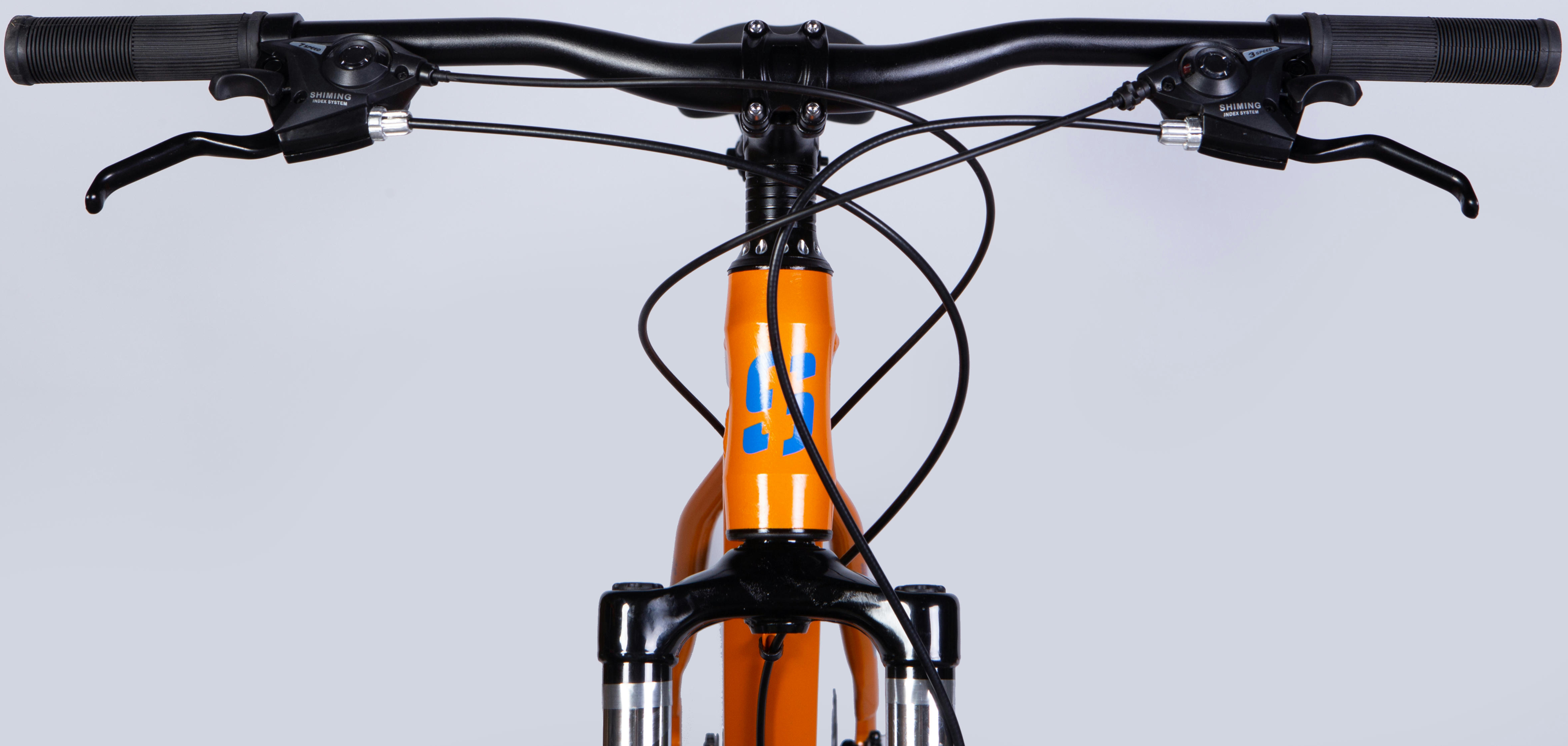 Велосипед Space Mercury AL 29" 2025 DD FR 18" оранжево-синий фото 