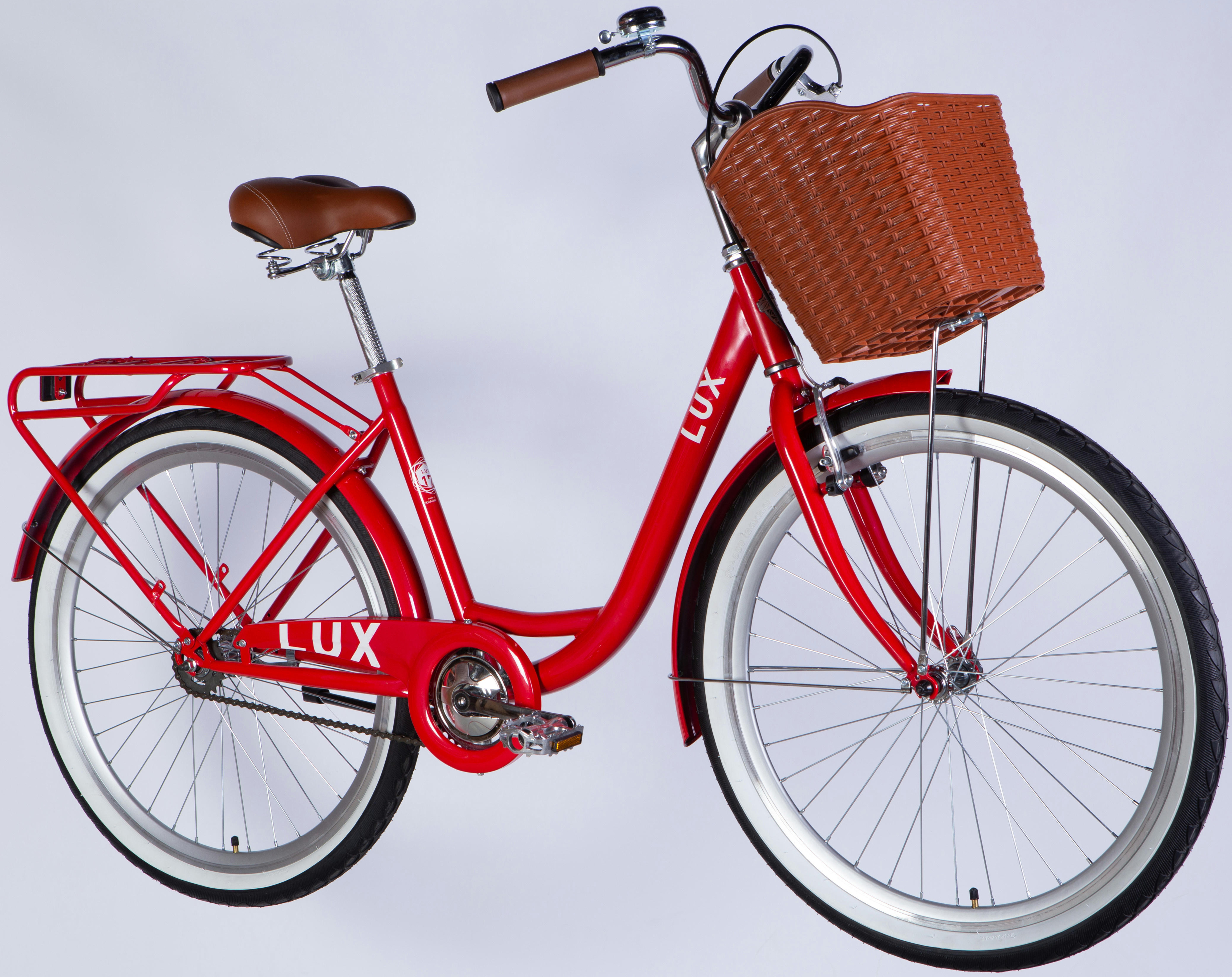 Велосипед Dorozhnik Lux ST 26" 2025 Velosteel 17" красный фото 