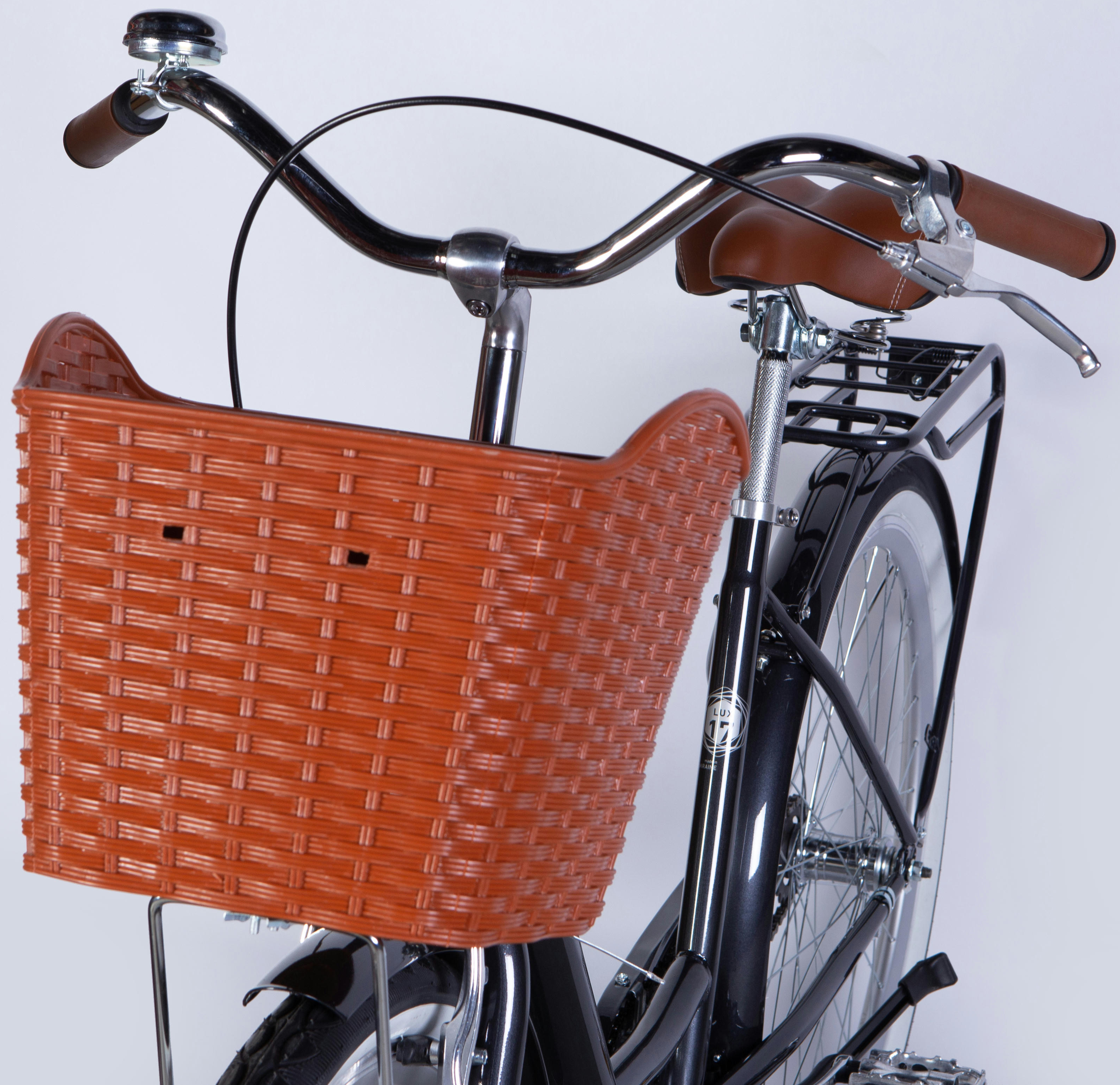 Велосипед Dorozhnik Lux ST 26" 2025 Velosteel 17" темно-сiрийфото7