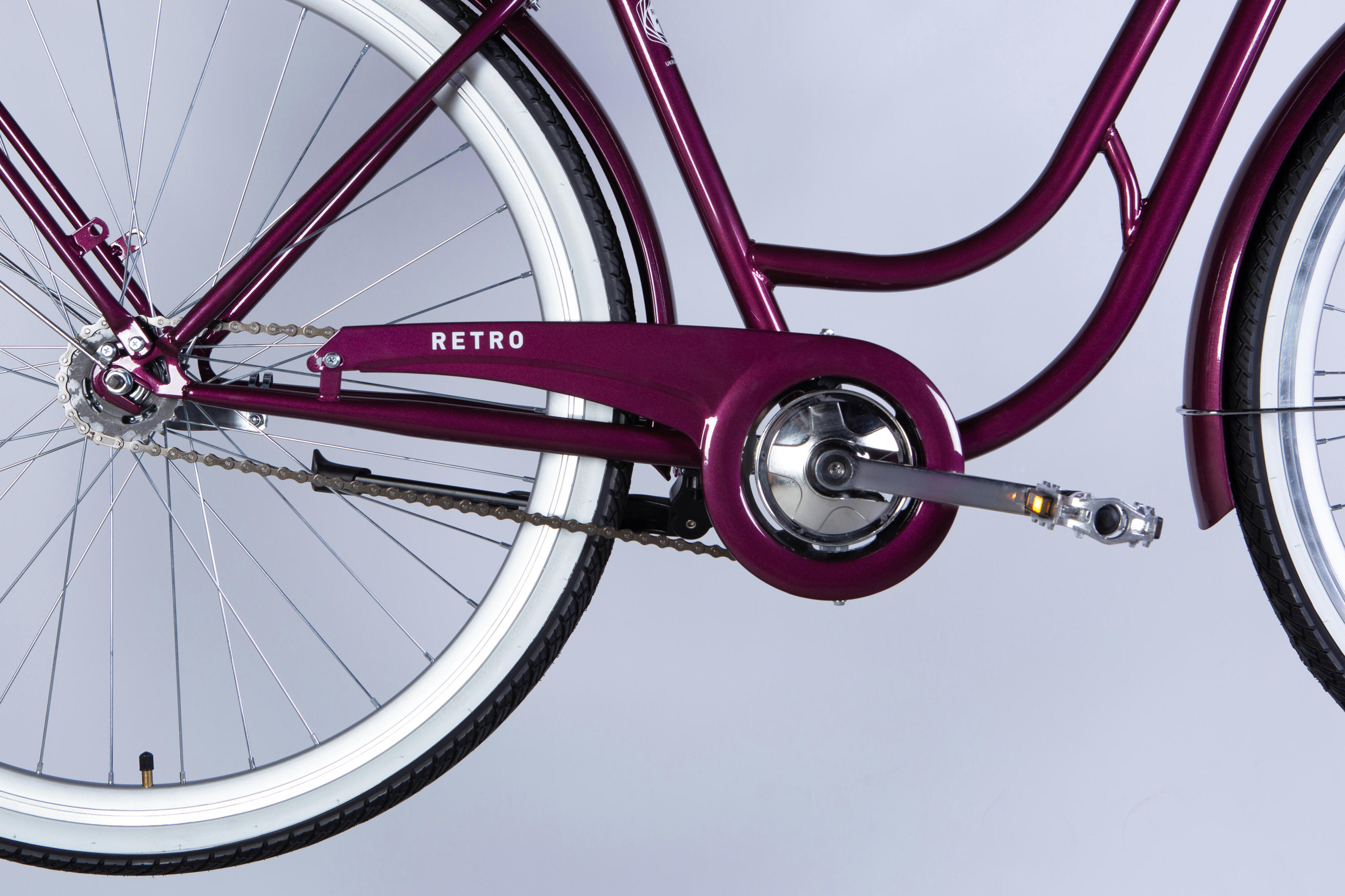 Велосипед Dorozhnik Retro ST 28" 2025 Velosteel 19" малиновый фото 