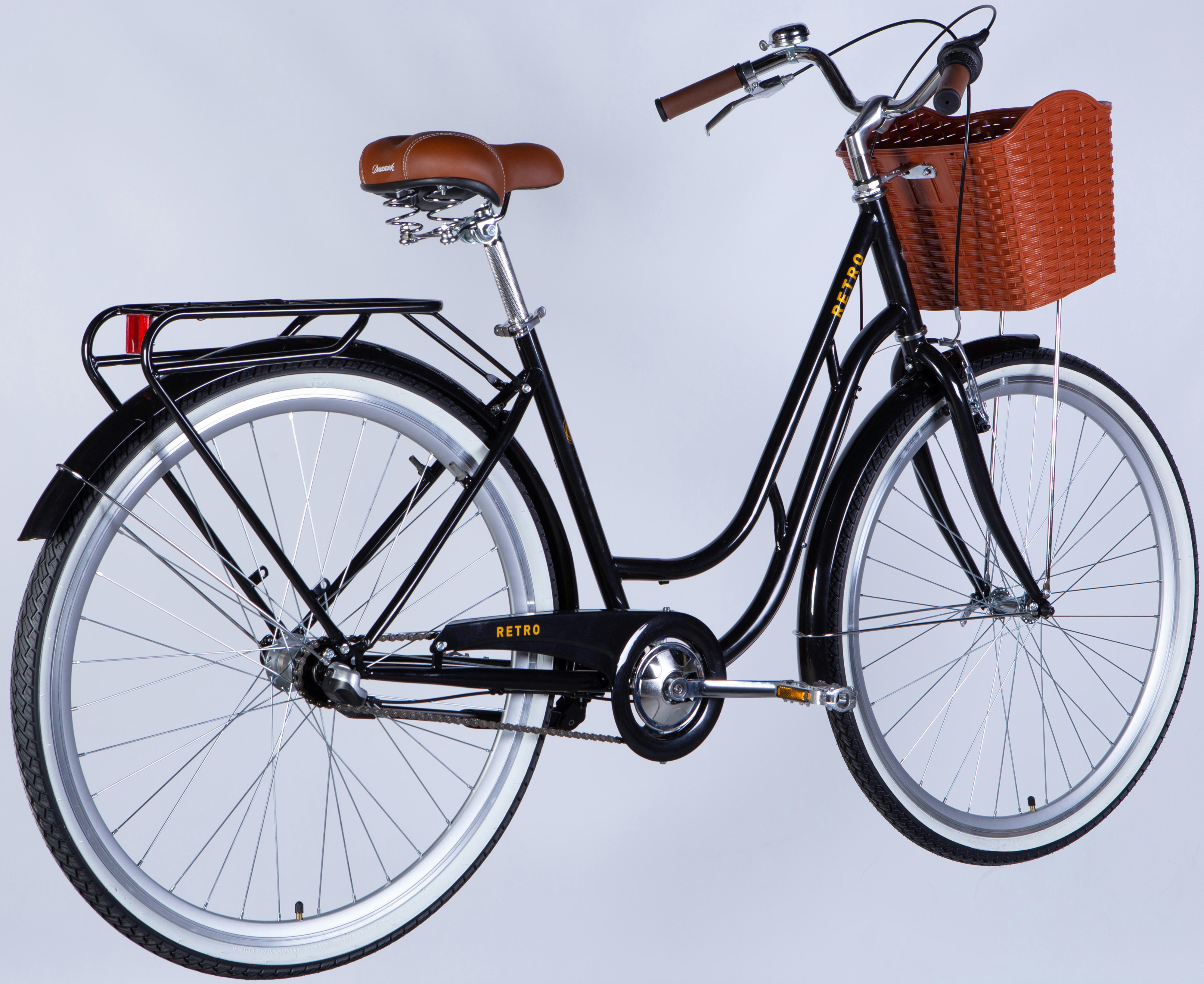 Велосипед Dorozhnik Retro ST 28" 2025 PH 19" чорнийфото2