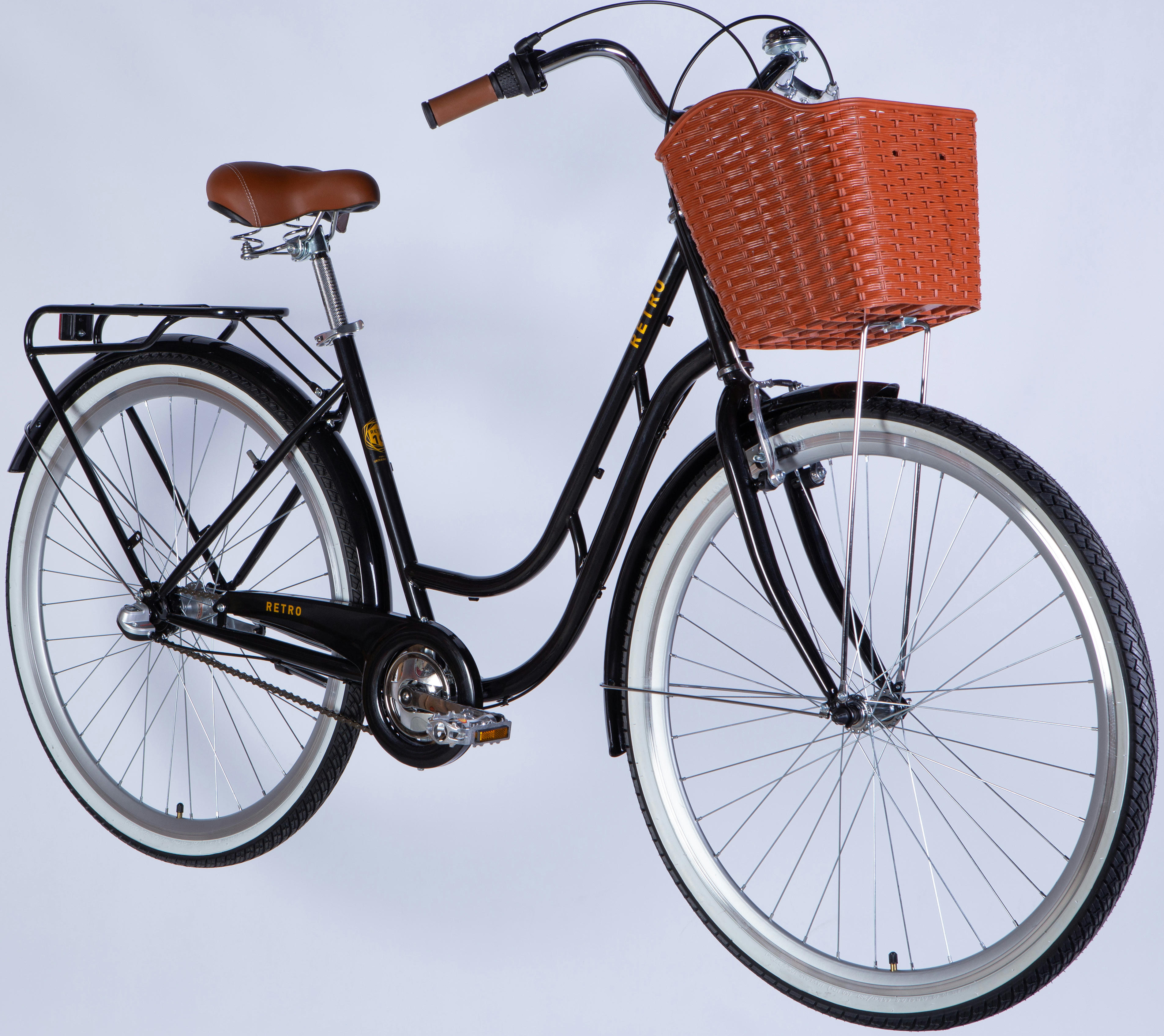 Велосипед Dorozhnik Retro ST 28" 2025 PH 19" чорнийфото3