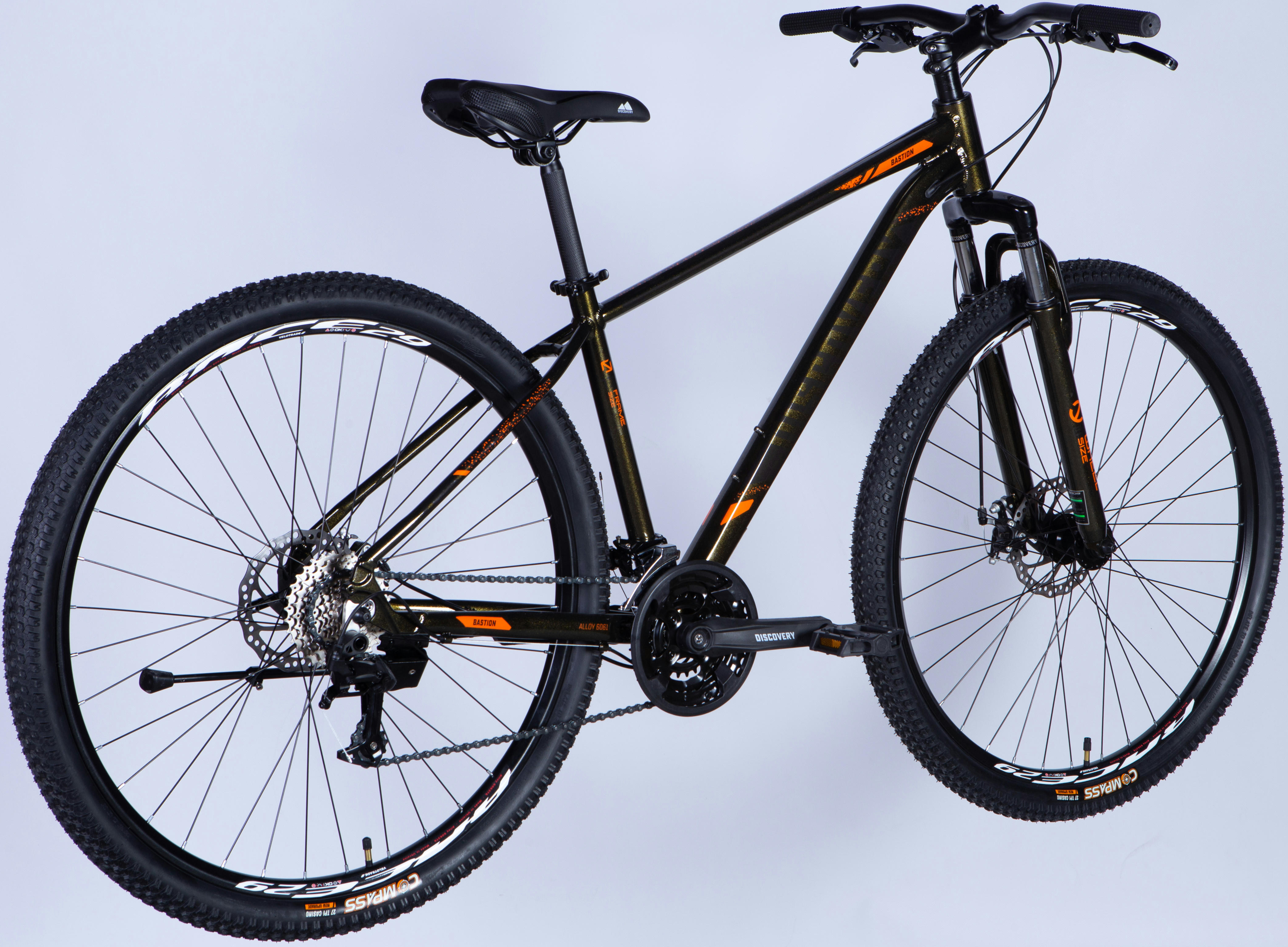 Велосипед Discovery Bastion AL 29" 2025 DD CS 17" коричневый фото 