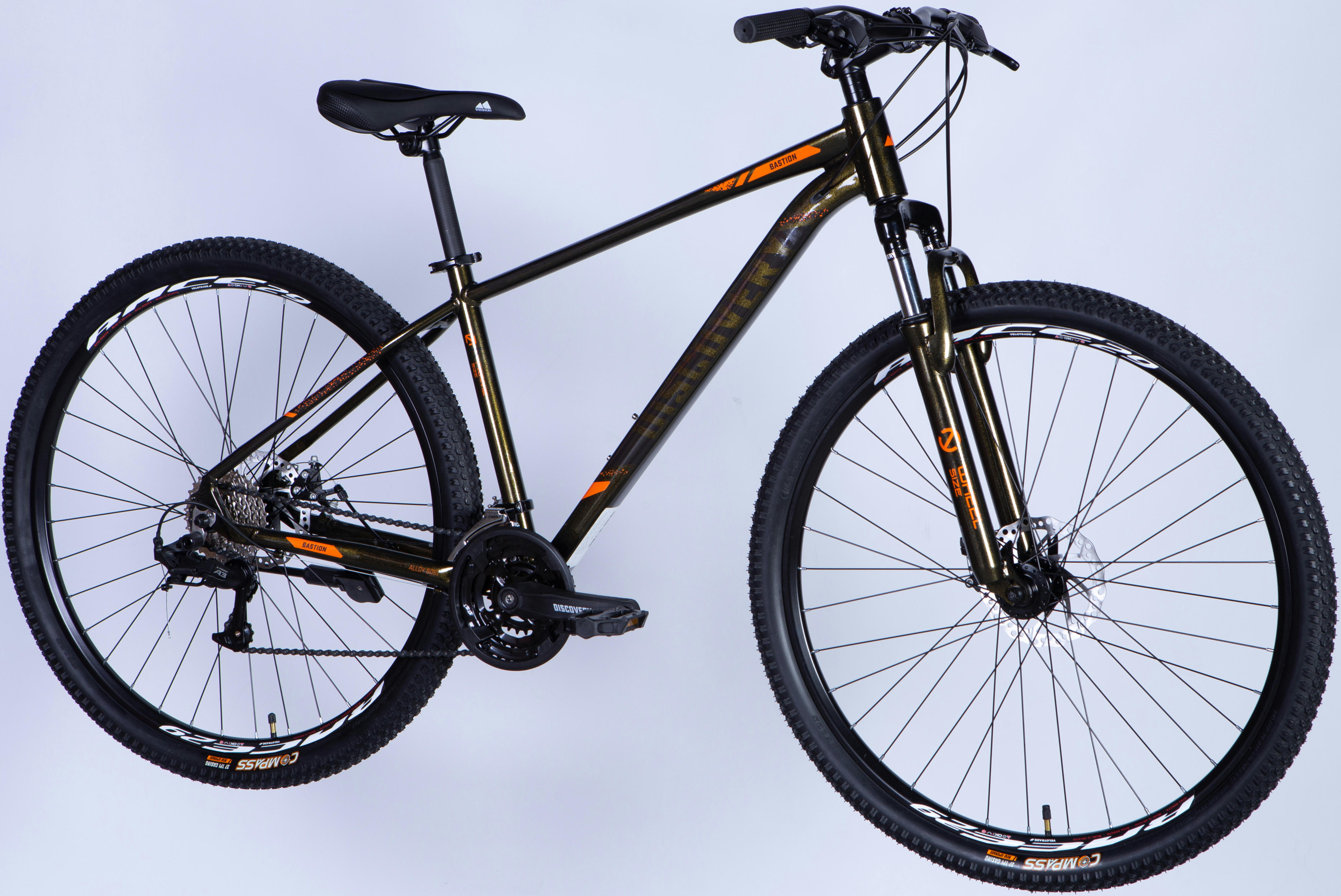 Велосипед Discovery Bastion AL 29" 2025 DD CS 17" коричневый фото 