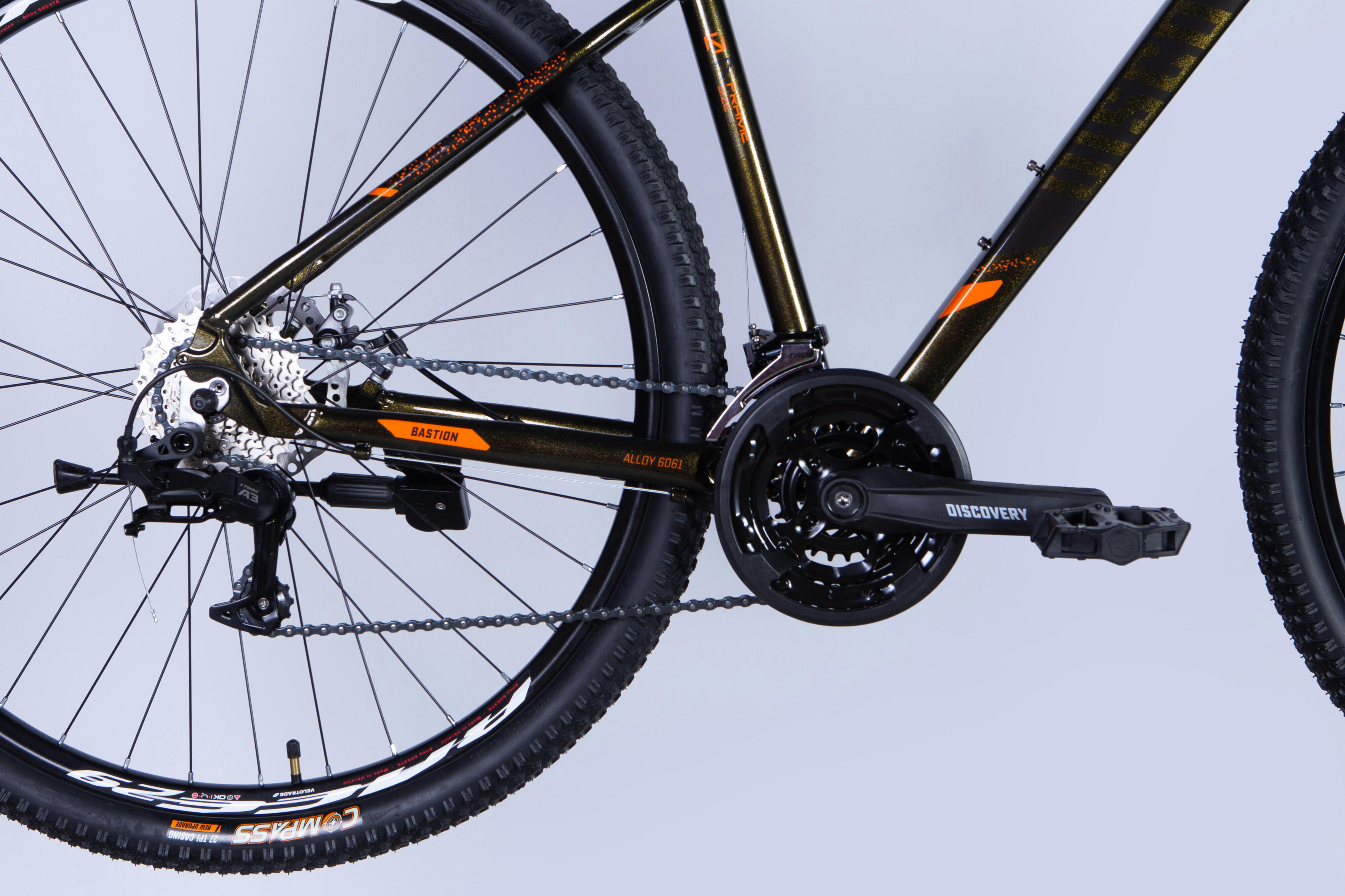 Велосипед Discovery Bastion AL 29" 2025 DD CS 17" коричневый фото 