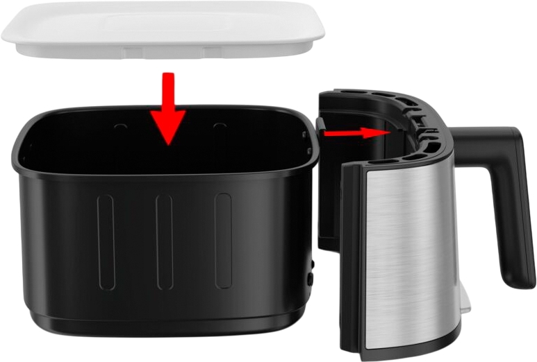 Мультипечь Tefal Easy Fry Silence EY552DE0 фото 4