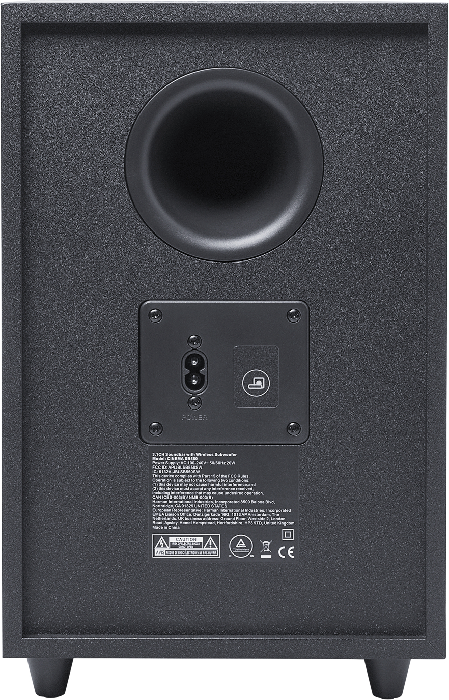 Саундбар JBL Cinema SB550 (JBLSB550BLKEP)фото