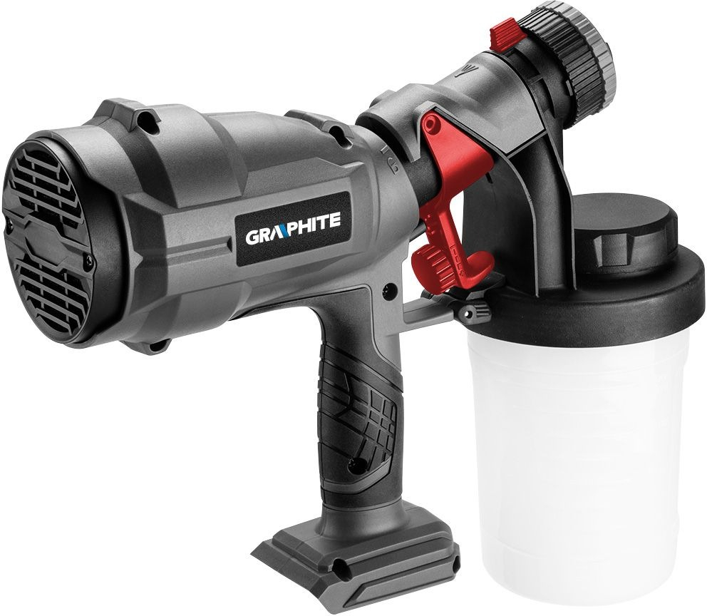 Краскораспылитель аккумуляторный GRAPHITE Energy+ 18В (без АКБ и ЗУ), (58GE103) фото 3