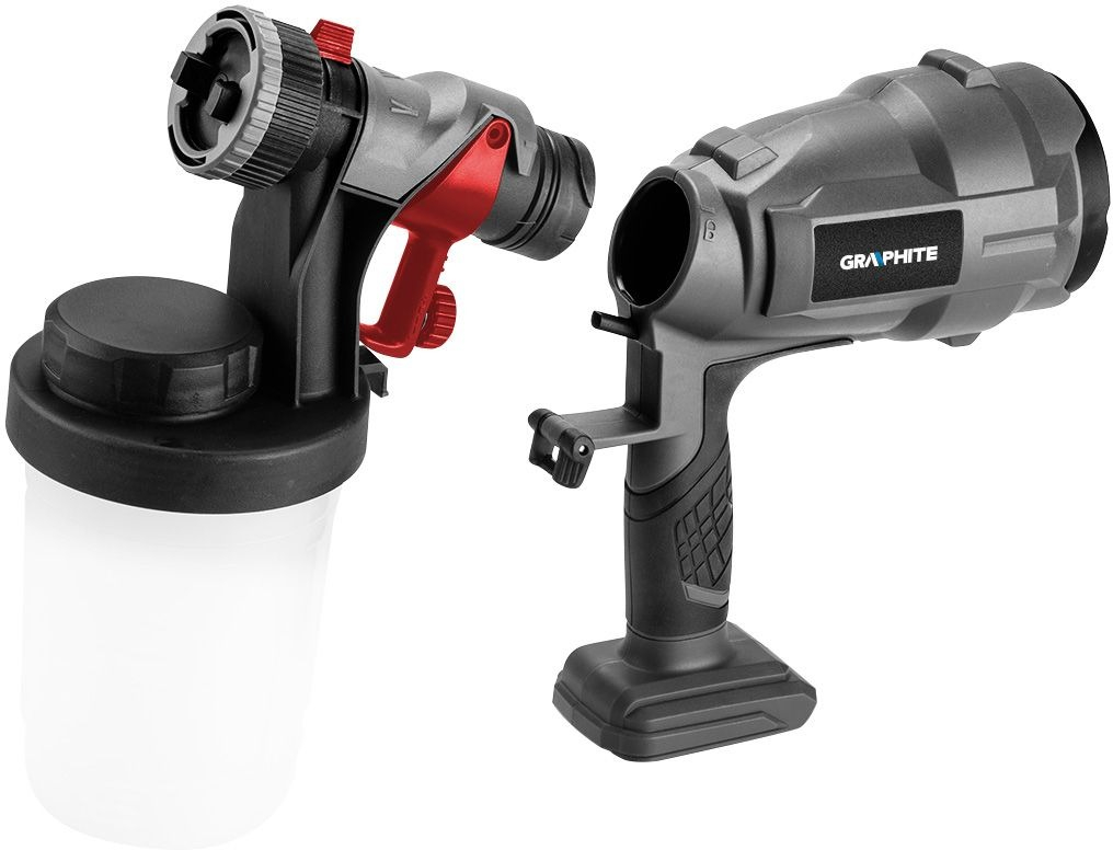 Краскораспылитель аккумуляторный GRAPHITE Energy+ 18В (без АКБ и ЗУ), (58GE103) фото 6