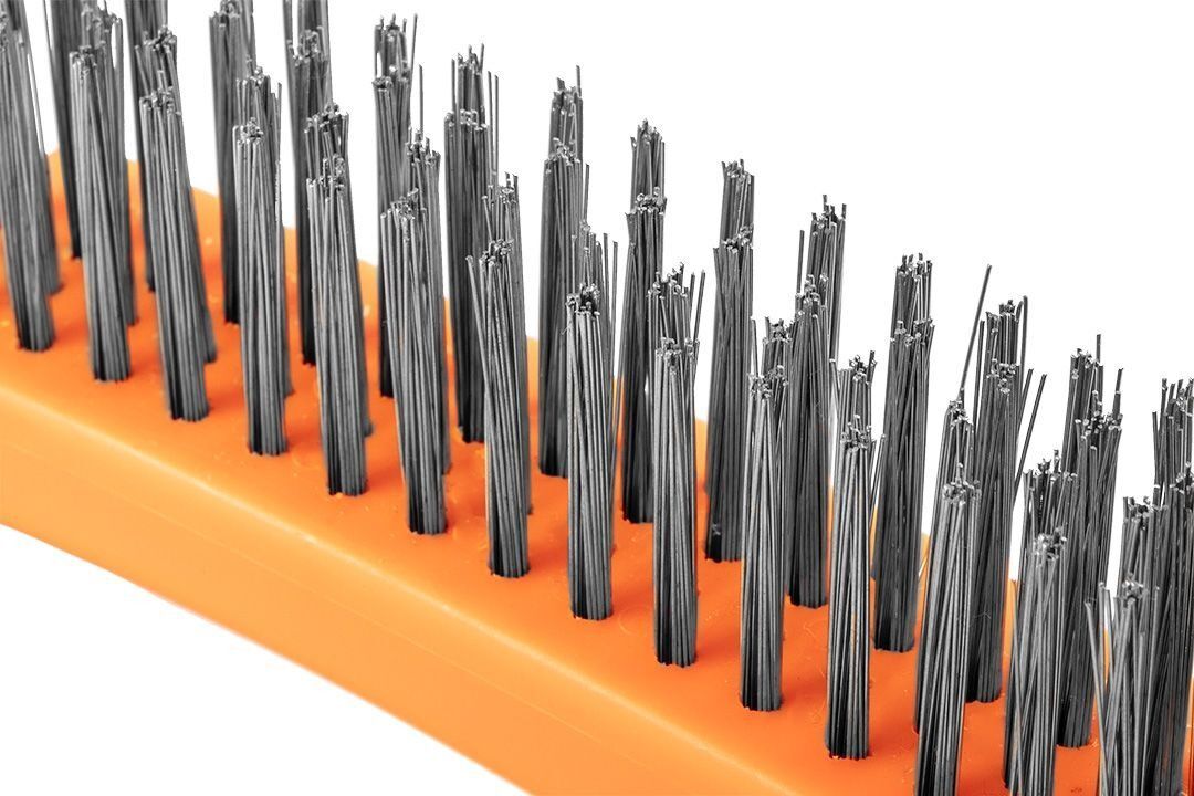 Щітка дротяна Neo Tools пряма, 4х16 рядів (39-010)фото2