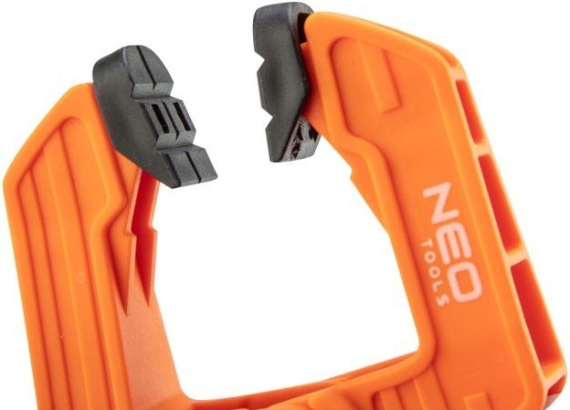 Струбцина Neo Tools, зажим пружинный, пластик, 75мм (45-522) фото 2