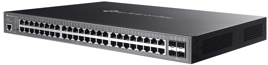 Коммутатор TP-LINK SG3452P 48xGE (48xPoE), 4xSFP, 384Вт, Управляемый L2 фото 3