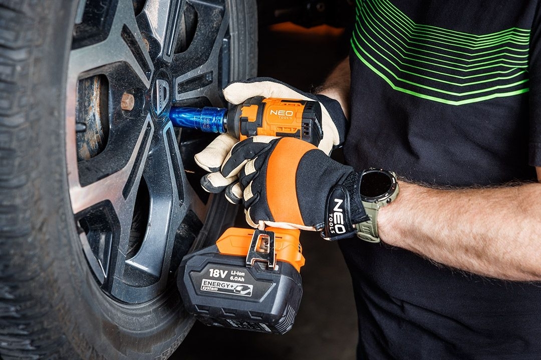 Гайковерт ударный Neo Tools Energy+ 18В (без АКБ и ЗУ), (04-613) фото 