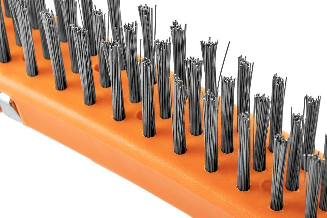 Щітка дротяна Neo Tools пряма, 3х19 рядів (39-012)фото