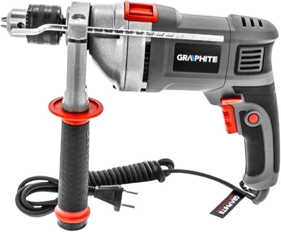 Дрель ударная Graphite 850Вт (58G728) фото 3