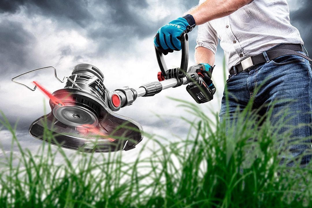 Триммер садовый аккумуляторный GRAPHITE Energy+ 18В (без АКБ и ЗУ), (58G030) фото 11