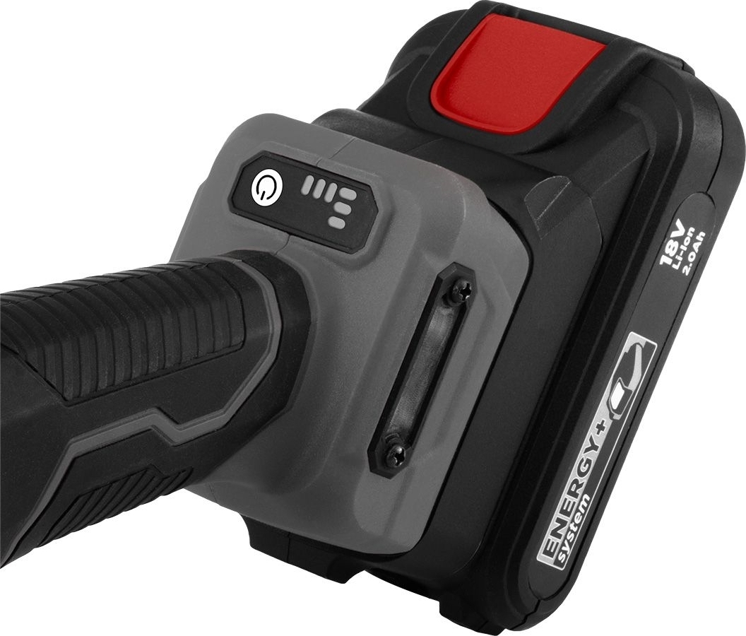 Шліфмашина кутова акумуляторна GRAPHITE Energy+ 18В 125 мм (без АКБ та ЗП), (58GE142)фото