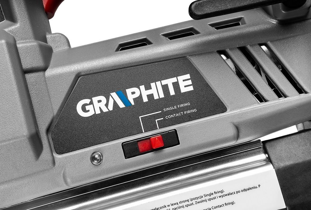 Цвяхозабивач акумуляторний GRAPHITE Energy+ 18В без АКБ та ЗП (58G081)фото