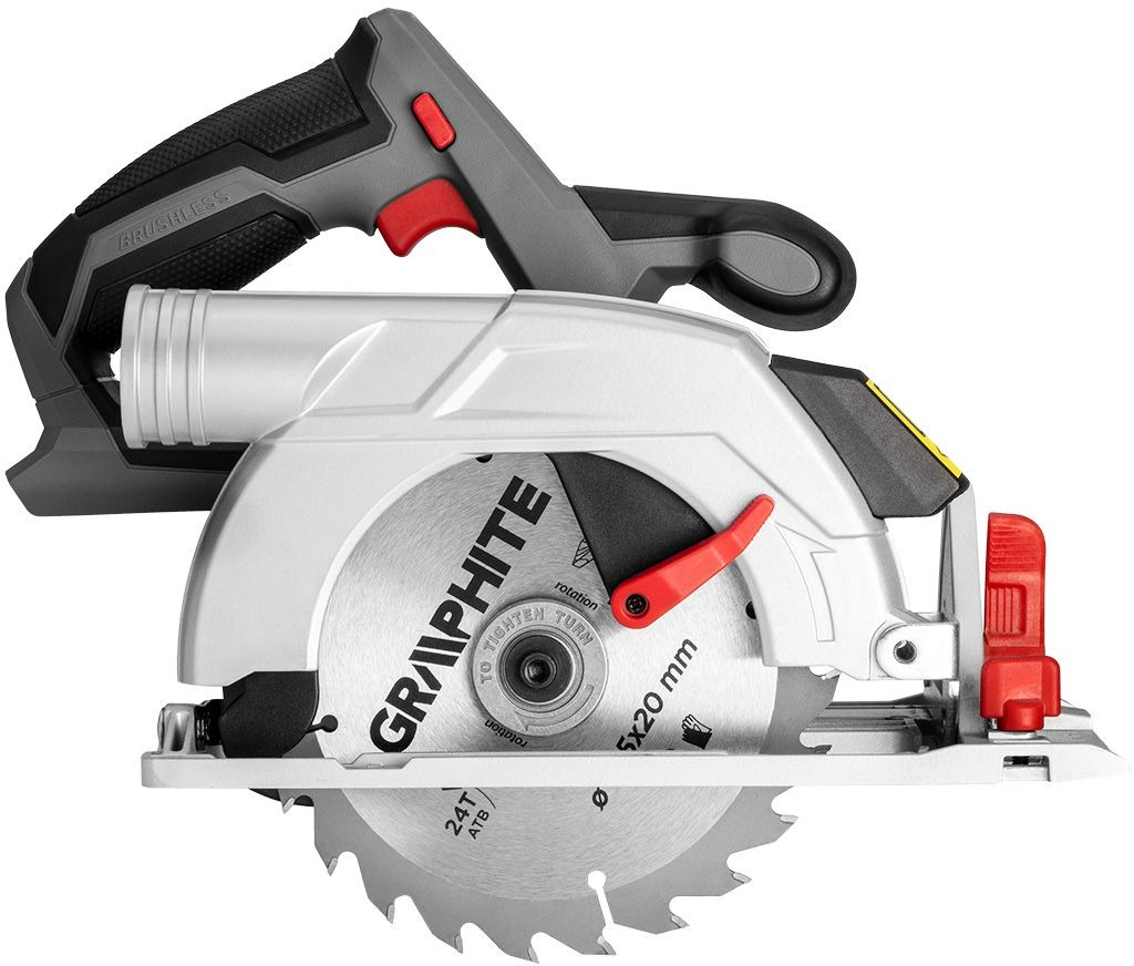 Пила дискова акумуляторна Graphite Energy+ 18В (без АКБ и ЗП), (58G023)фото