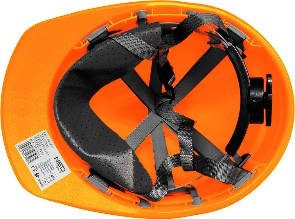 Каска захисна Neo Tools, пластик ABS, помаранчевий (97-225)фото5