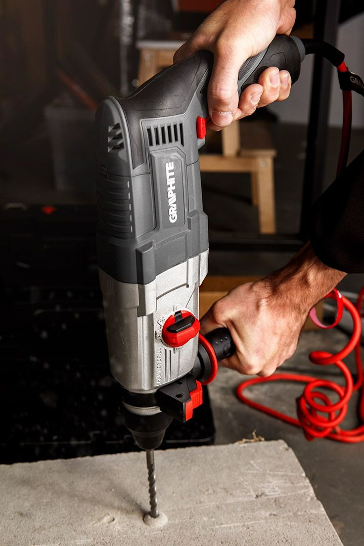 Перфоратор GRAPHITE SDS-plus 800Вт (58G538) фото 