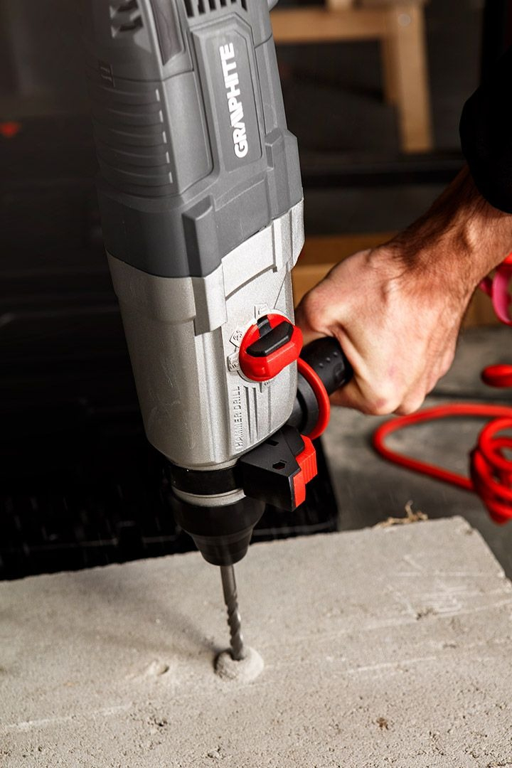 Перфоратор GRAPHITE SDS-plus 800Вт (58G538) фото 