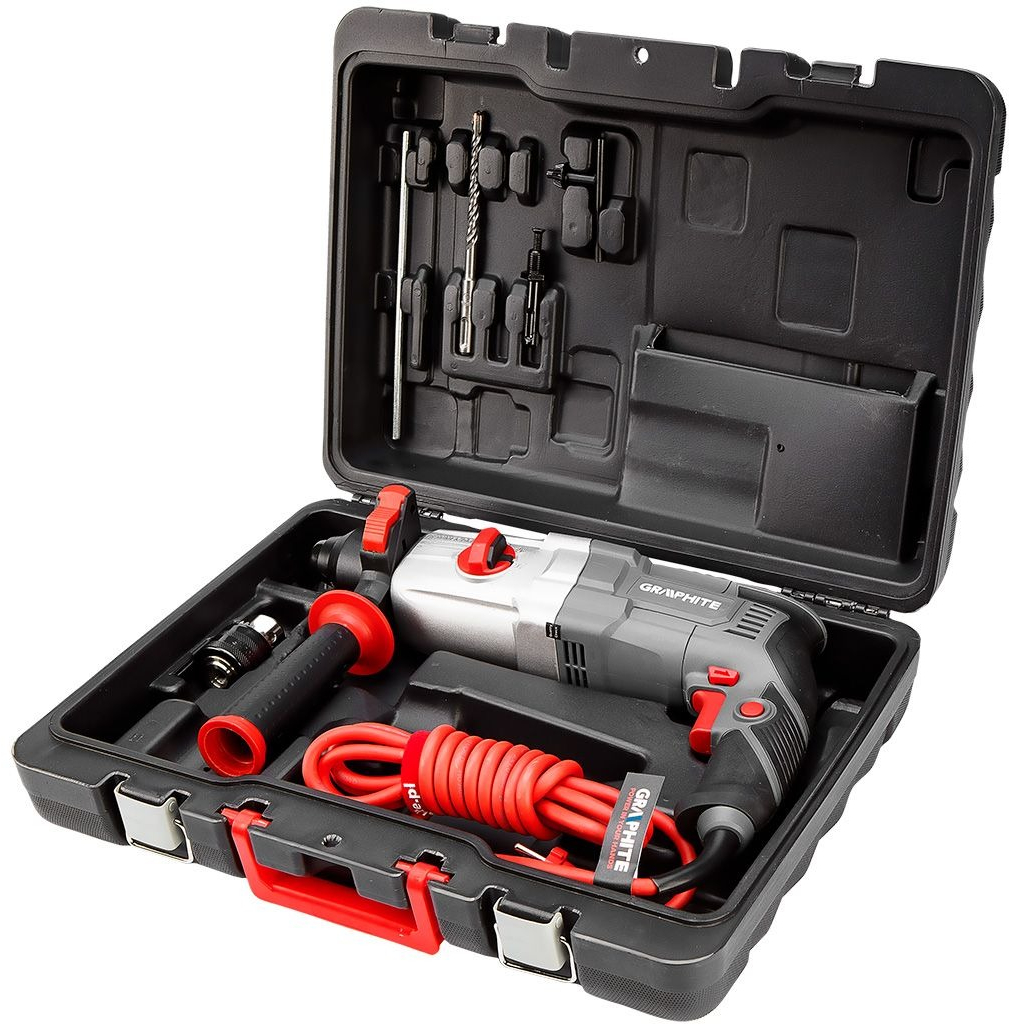 Перфоратор GRAPHITE SDS-plus 800Вт (58G538) фото 