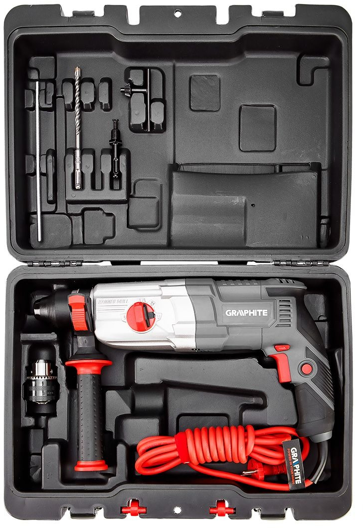 Перфоратор GRAPHITE SDS-plus 800Вт (58G538) фото 