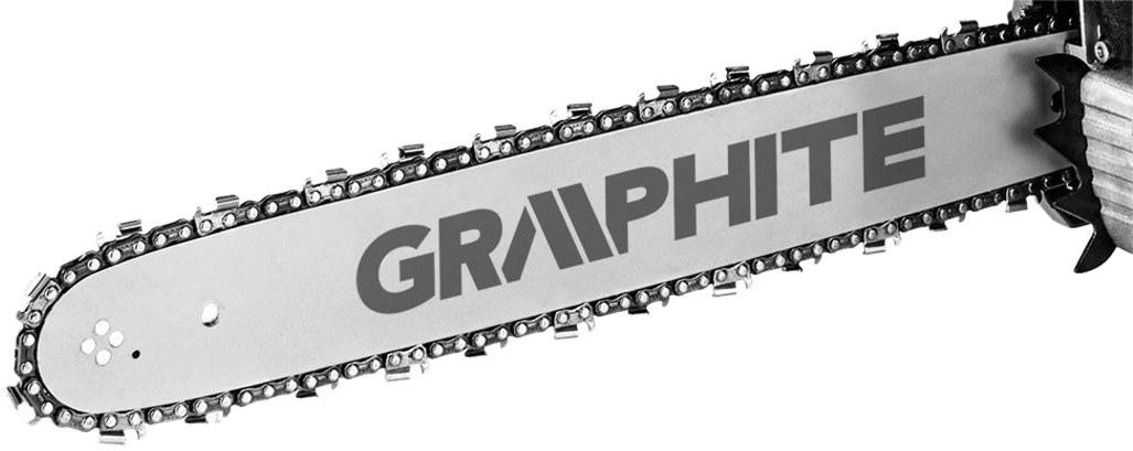 Пила цепная бензиновая GRAPHITE 40/45см (58G954) фото 2