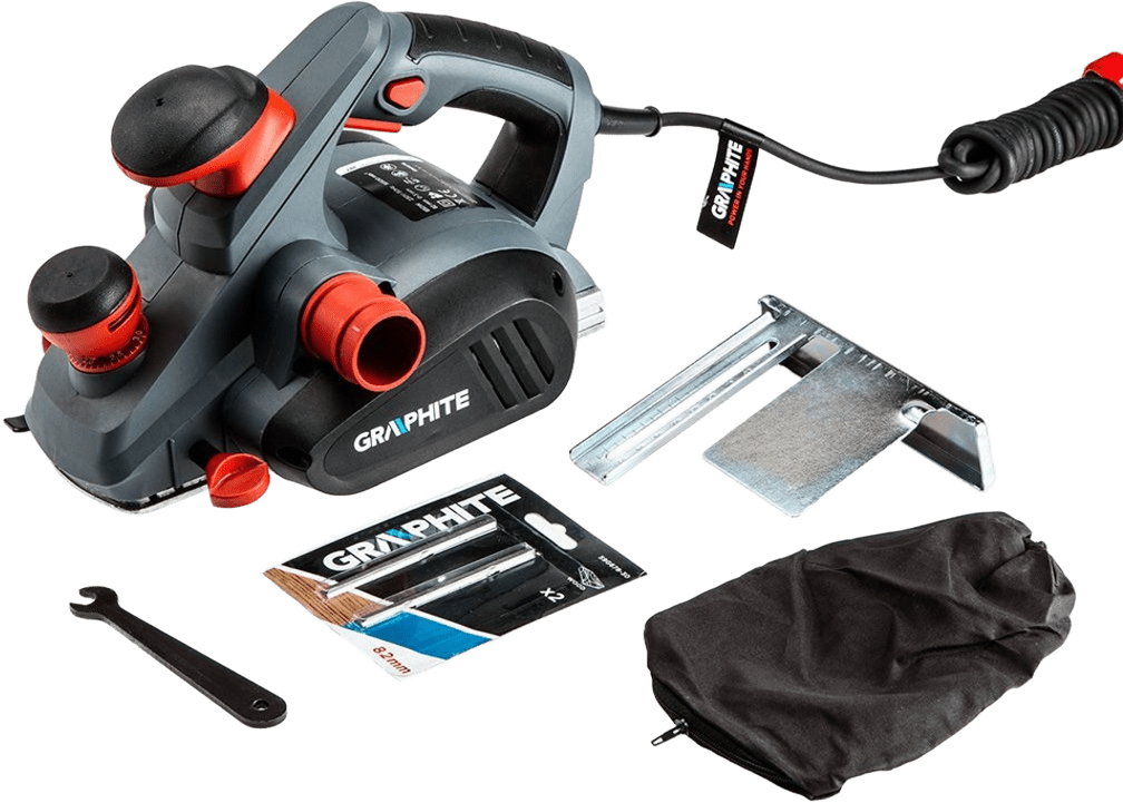 Рубанок GRAPHITE 850Вт (59G678) фото 6