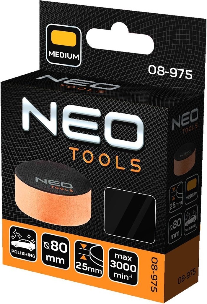 Диск полірувальний Neo Tools 80x25мм (08-975)фото