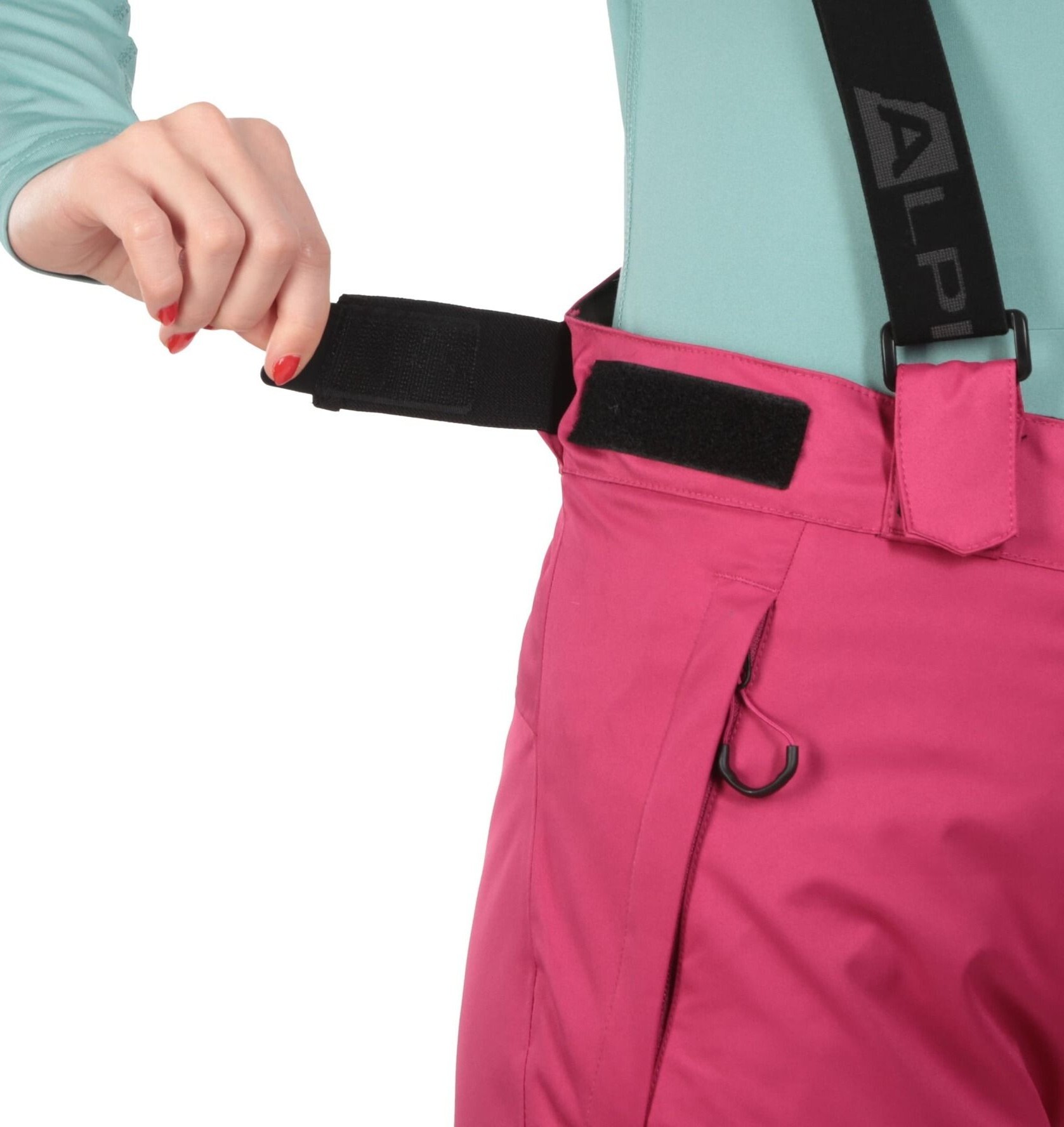 Штаны женские Alpine Pro EDESA LPAD722 852 XS розовые фото 9