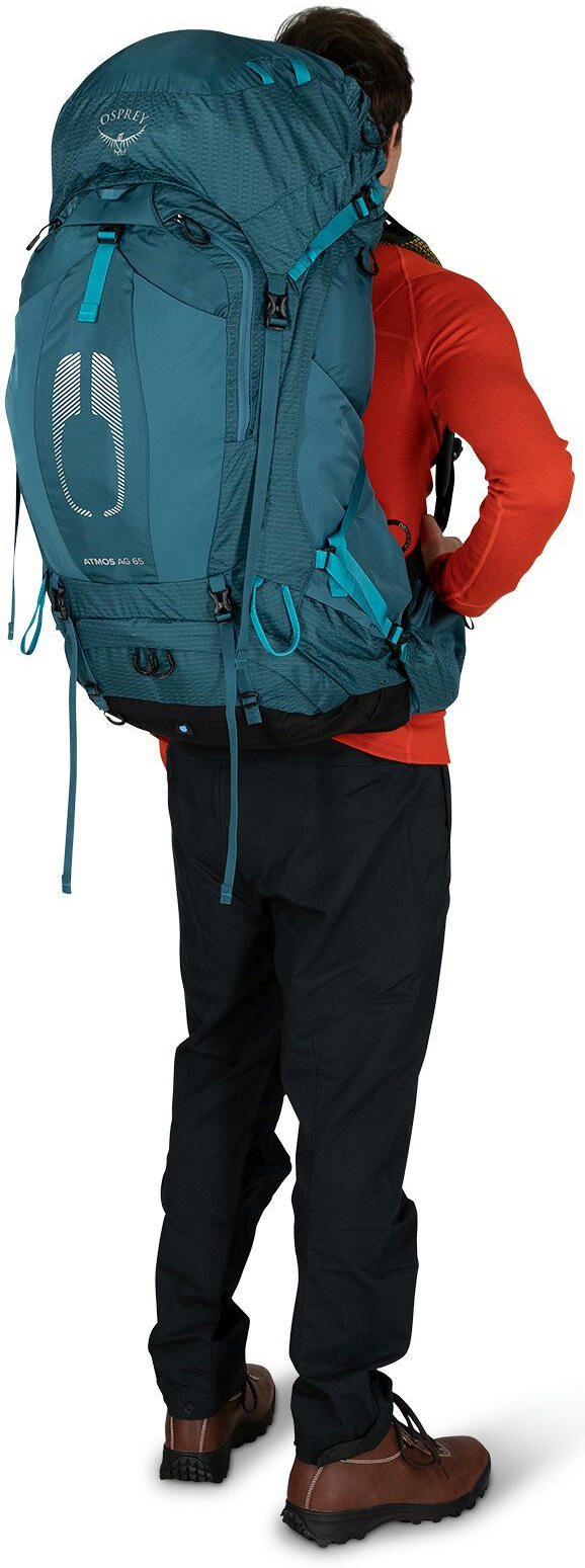 Рюкзак Osprey Atmos AG 65 mythical green L/XL зеленый фото 6