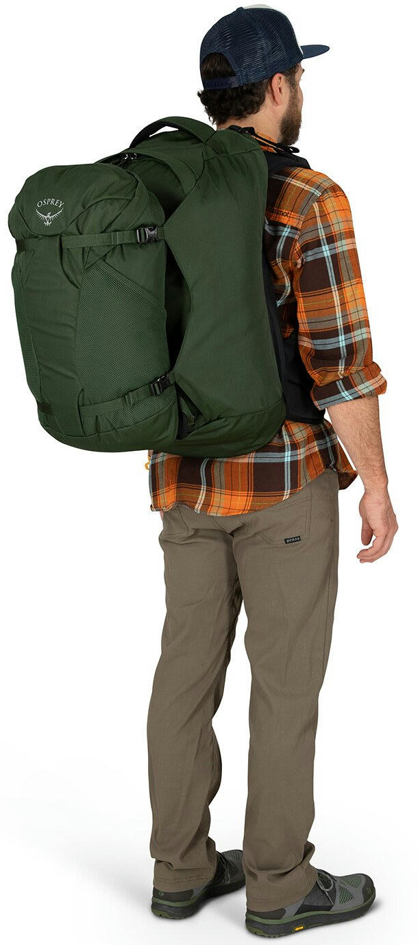 Рюкзак Osprey Farpoint 55 Gopher Green O/S зеленый фото 7