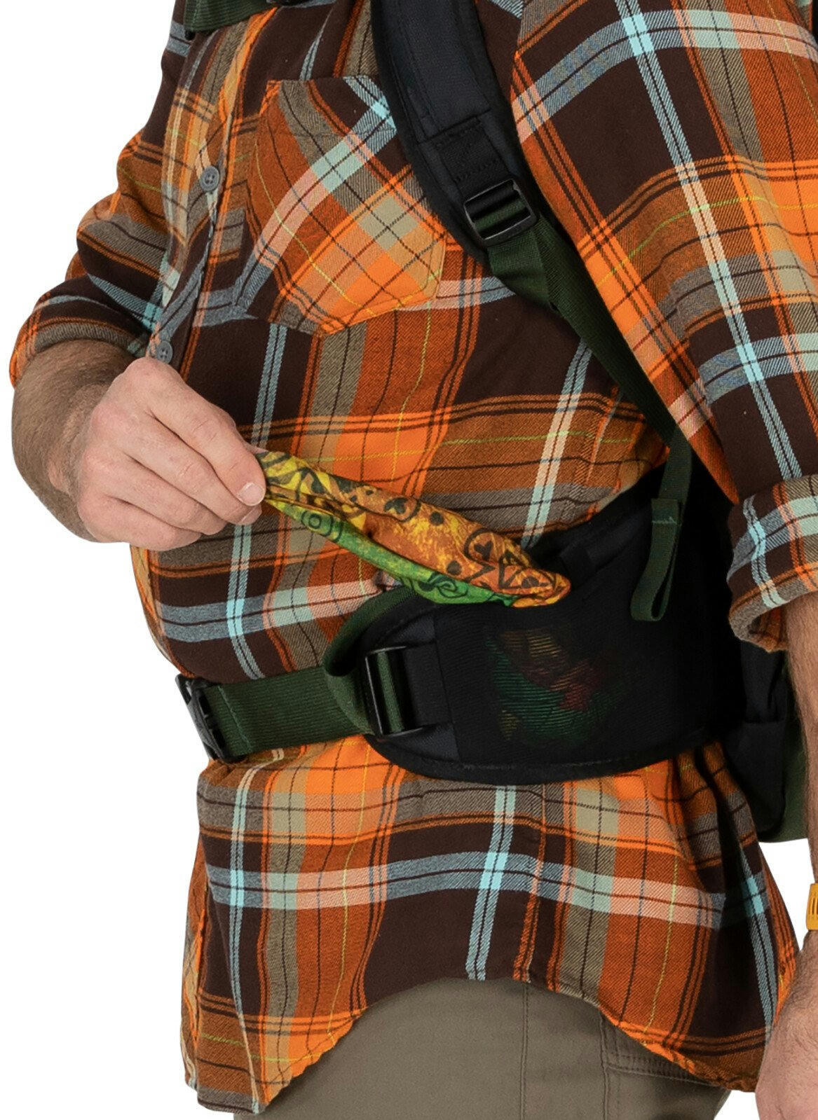 Рюкзак Osprey Farpoint 55 Gopher Green O/S зеленый фото 9