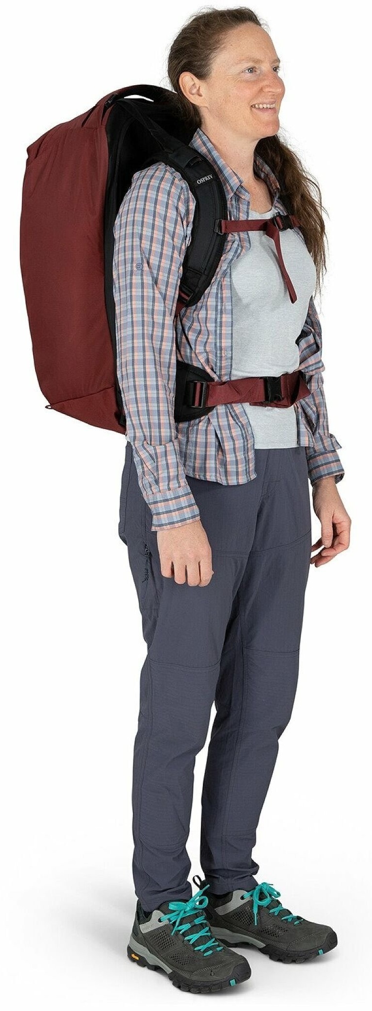 Рюкзак Osprey Fairview 40 zircon red O/S червоний фото 5