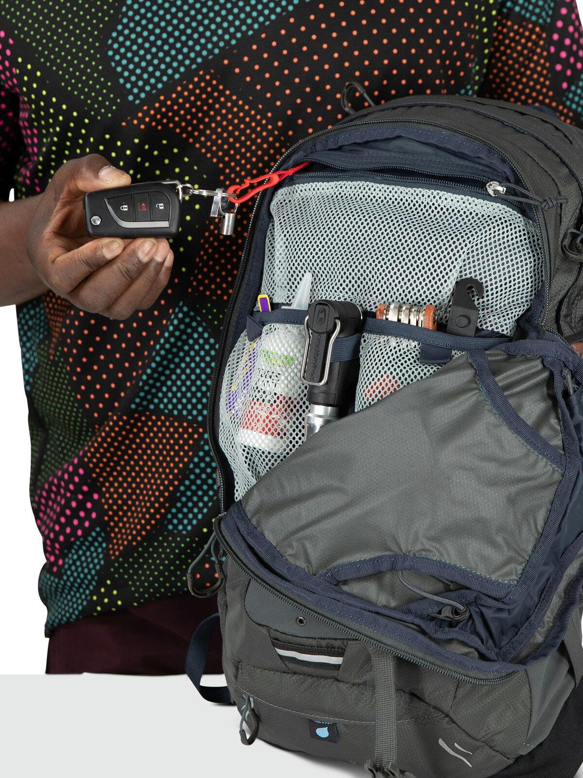 Рюкзак Osprey Syncro 12 coal grey O/S серый фото 6