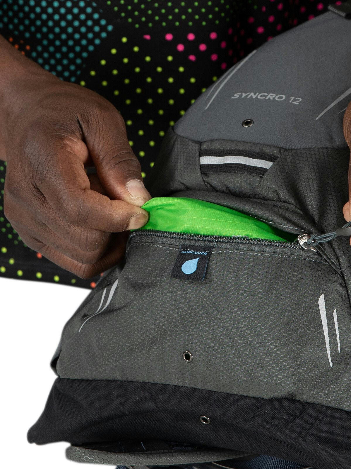 Рюкзак Osprey Syncro 12 coal grey O/S серый фото 7