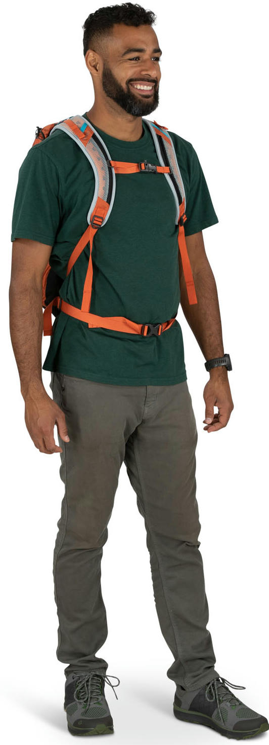 Рюкзак Osprey Hikelite 18 koi orange/blue venture O/S оранжевый фото 5