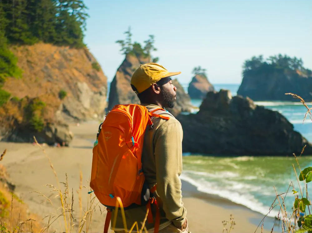 Рюкзак Osprey Hikelite 18 koi orange/blue venture O/S оранжевый фото 9