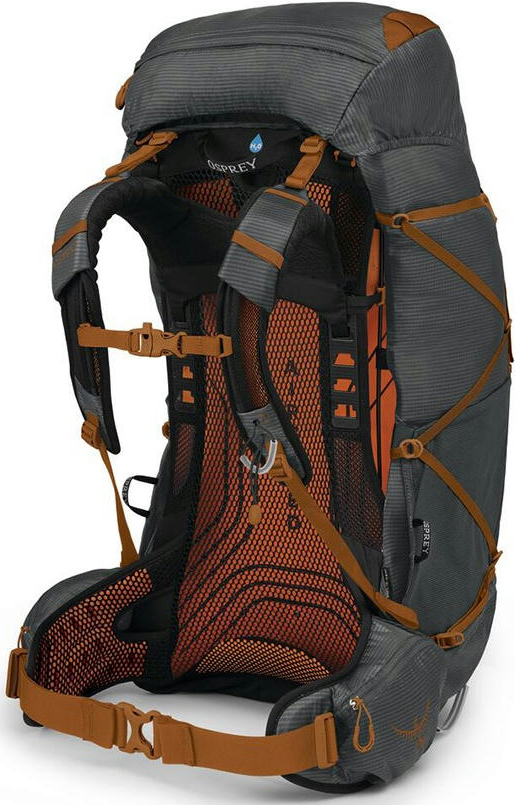 Рюкзак Osprey Exos 58 dark charcoal L/XL темно-серый фото 3