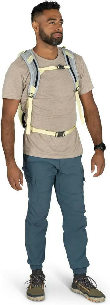 Рюкзак Osprey Hikelite 18 stardust yellow/gray wolf O/S желтый/серый фото 4