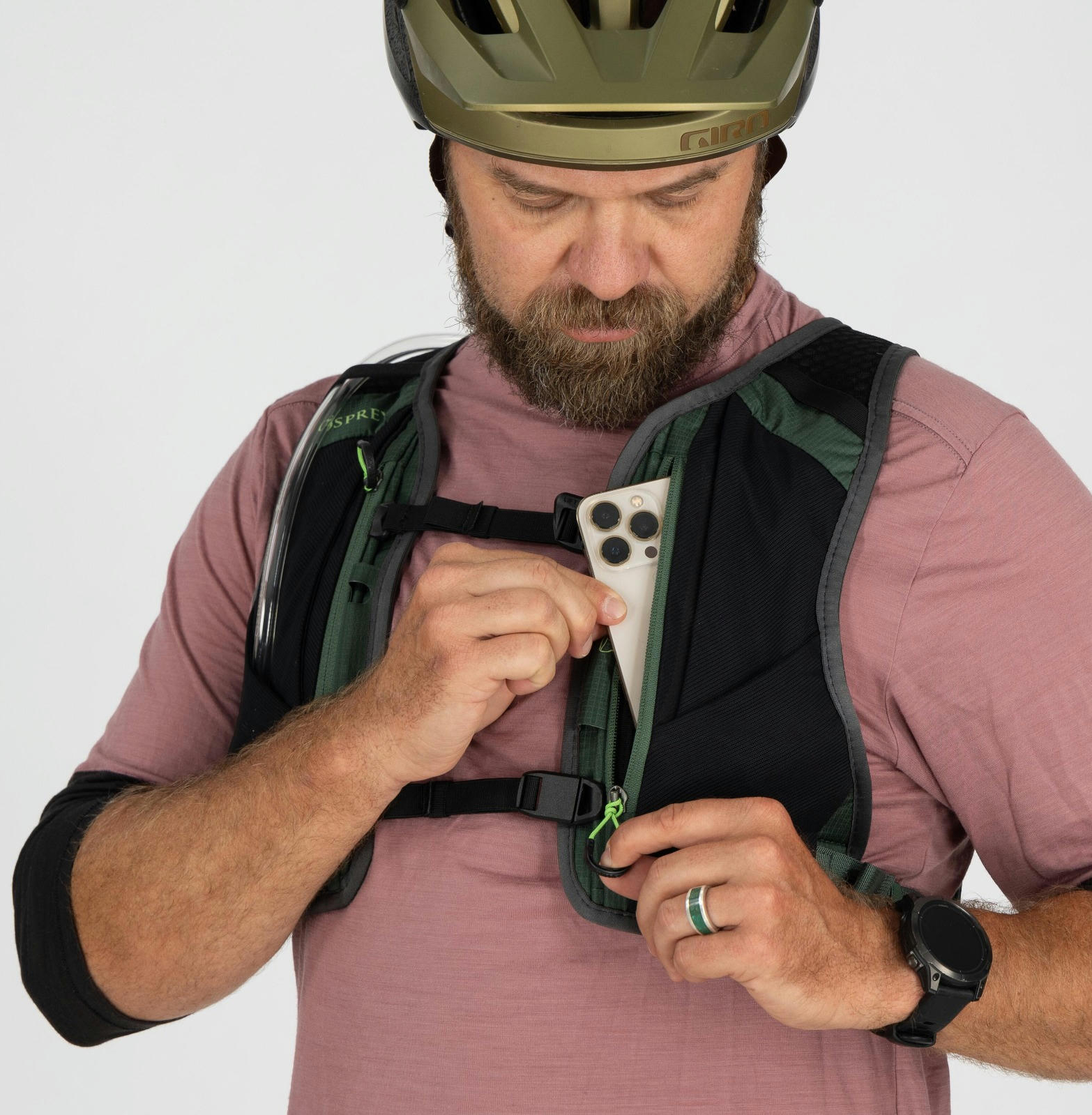 Рюкзак Osprey Escapist Velocity 6 tundra green/botanica L/XL зеленый фото 7