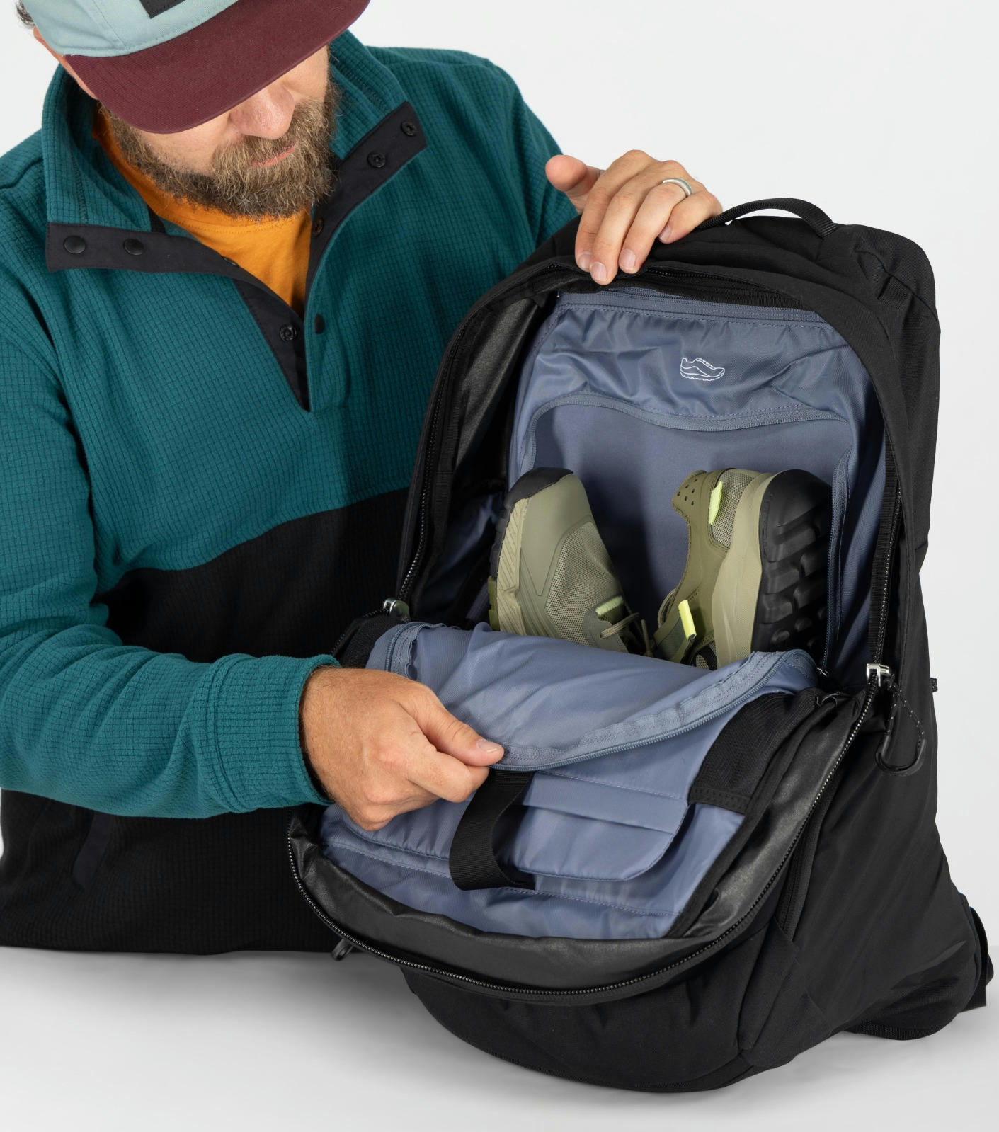 Рюкзак Osprey Metron Airspeed 34 black O/S черный фото 7